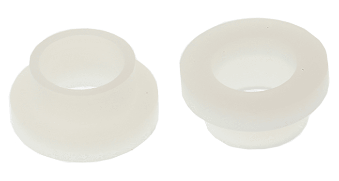 RS PRO Nylon Screw Insulator, M8, 4mm