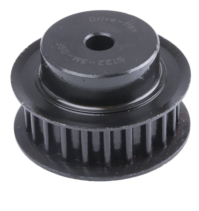 PB PULLEY 5M-09MM 22T RS PRO | RS PRO Timing Belt Pulley Steel 9 mm 5 ...