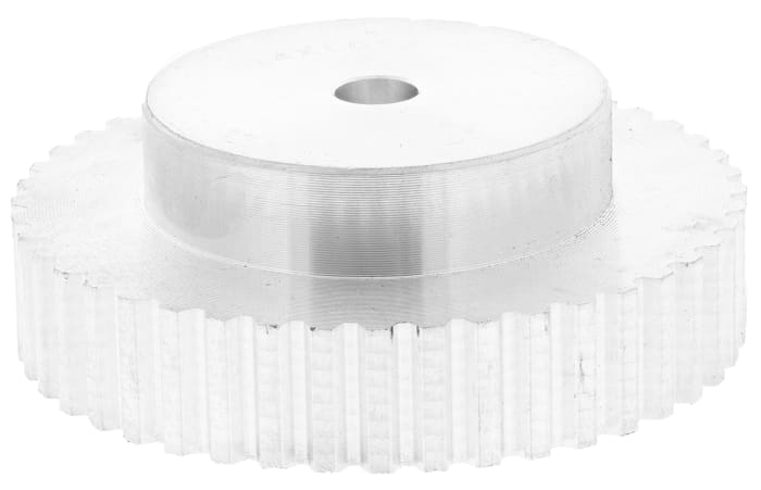 RS PRO Timing Belt Pulley, Aluminium 14.3mm Belt Width x 5mm Pitch, 44 Tooth