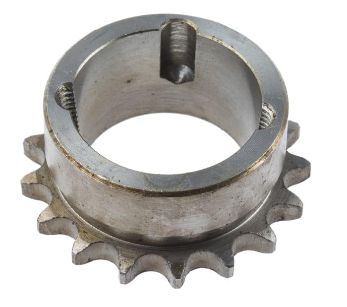 RS PRO 17 Tooth Taper Bush Sprocket 06B-1 Chain Type