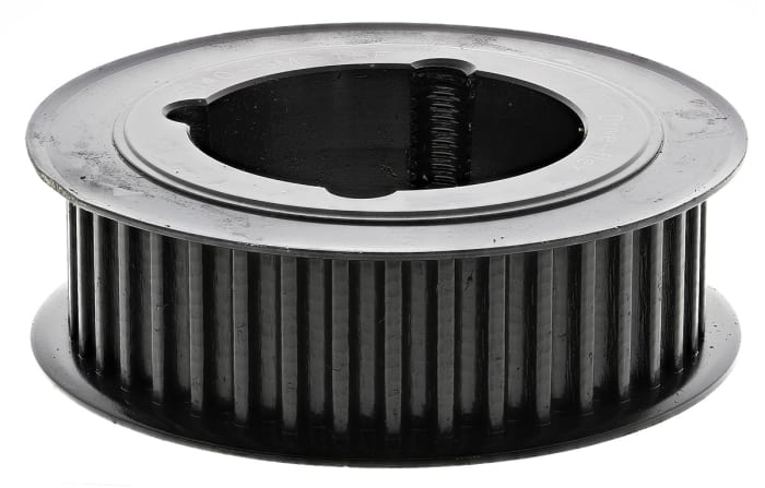 Polea síncrona Acero 40 dientes , 5mm espaciado , para adaptar la anchura de la correa 22mm