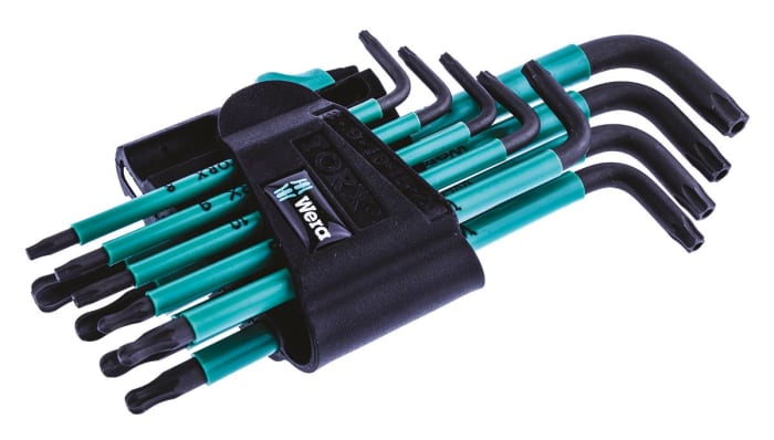 Clés Torx à bille à rallonge 9 pièces