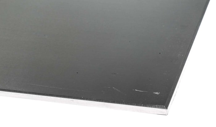 RS PRO Aluminium Metal Sheet 300mm x 500mm, 12mm Thick