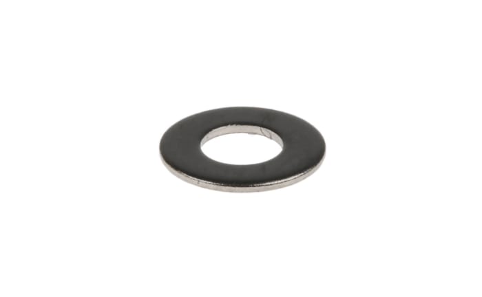 RS PRO, A4 316 Stainless Steel Plain Washers, M6, DIN 125A