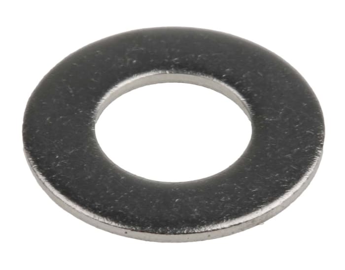 RS PRO  A4 316 Stainless Steel Plain Washer Plain Washer, M10, BS