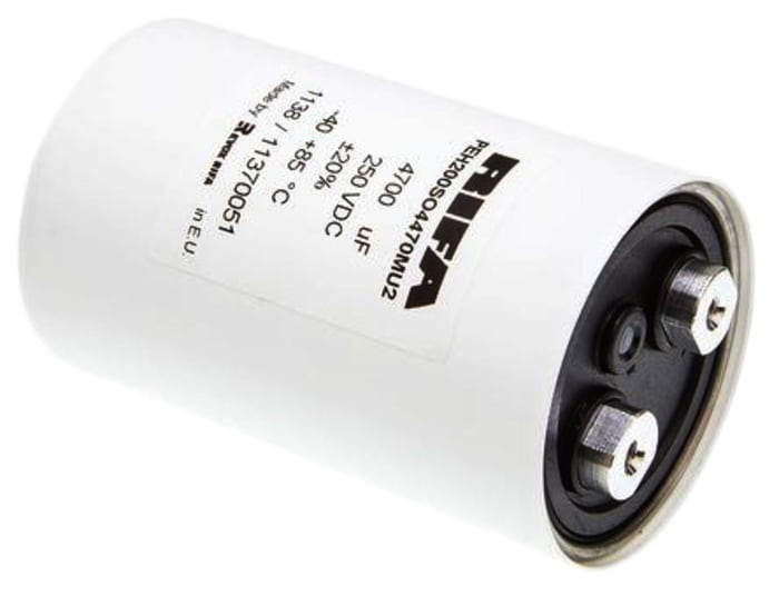 KEMET 4700μF Aluminium Electrolytic Capacitor 250V dc, Screw Terminal - PEH200SO4470MU2