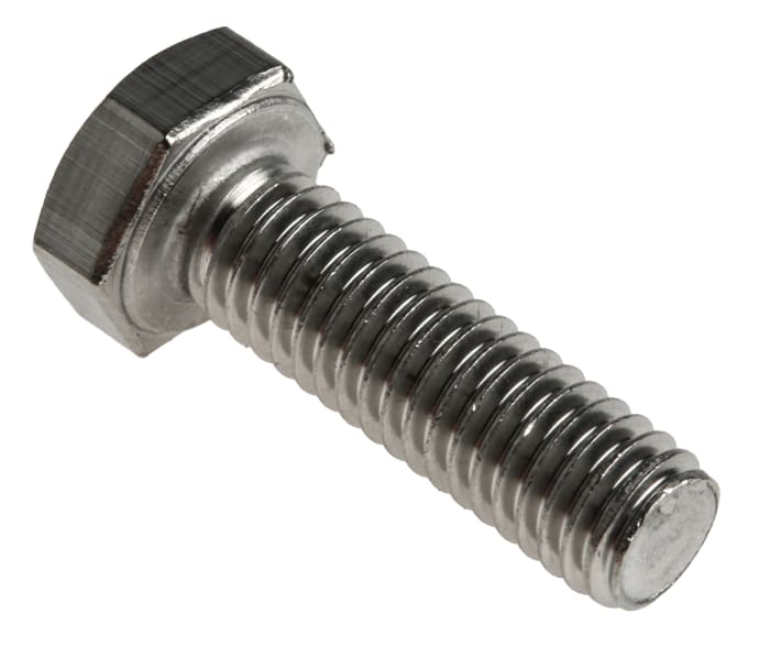 Vis à tête hexagonale Acier inoxydable, M6 x 20.0mm