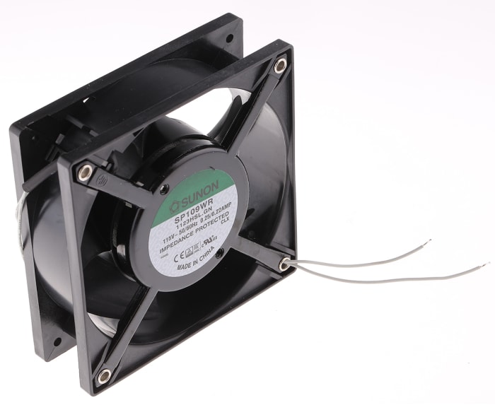 Ventilateur axial SP Sunon 115 V ac, 144.4m³/h, 120 x 120 x 38mm, 20W