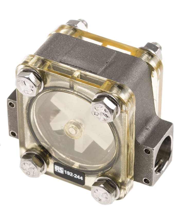 RS PRO Flow Controller, 30 L/min, Sight Flow Indicator Output, 1/4 → 3/4 in Pipe