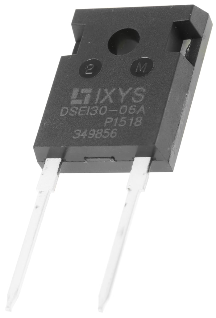 IXYS 600V 37A, Rectifier Diode, 2-Pin TO-247AD DSEI30-06A