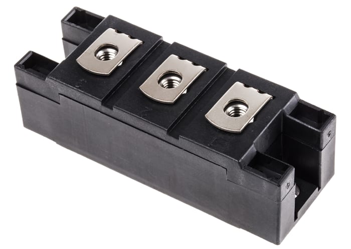 Diodo, MDD172-16N1, 190A, 1600V Conexión de silicio, Y4 M6, 3-Pines 1.15V