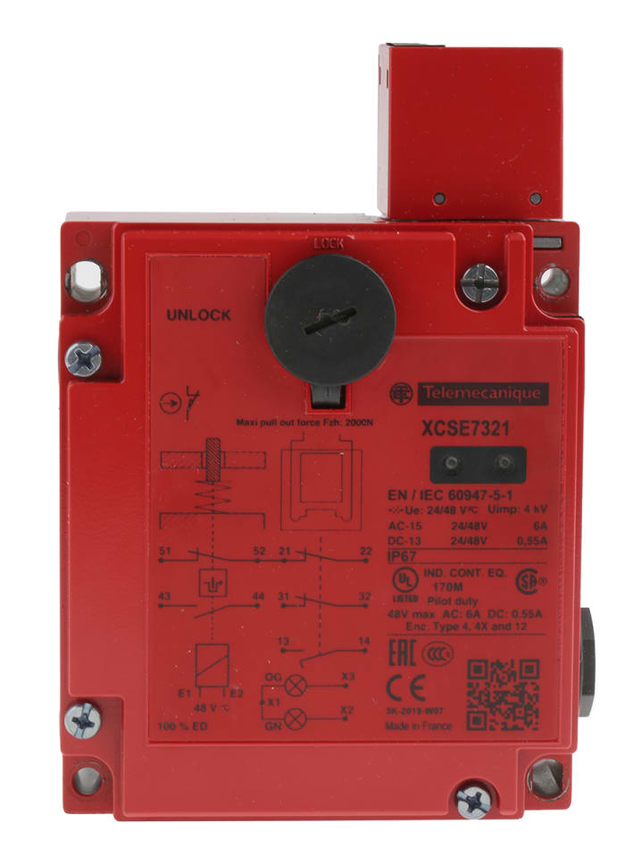 Telemecanique Sensors XCSE7321 Электромагнитный выключатель блокировки