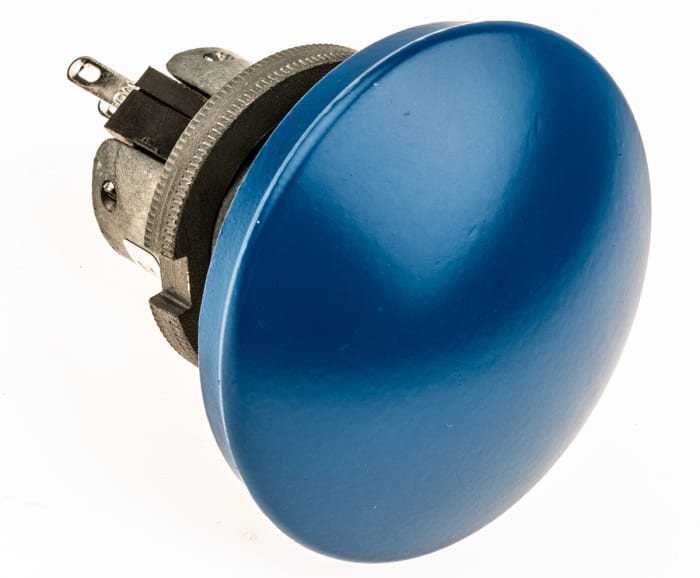 ITW Switches 76-94 Series Push Button Switch, Momentary, Panel Mount, 22mm Cutout, SPDT, Clear LED, 250V ac, IP67