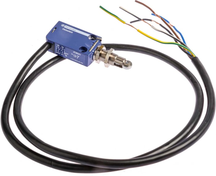 Telemecanique Sensors OsiSense XC Series Plunger Limit Switch, NO/NC, IP66, IP67, IP68, DP, Zinc Alloy Housing, 240V ac