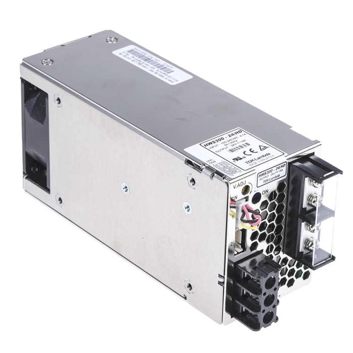 TDK-Lambda Switching Power Supply, HWS300-24/HD, 24V dc, 14A, 336W, 1 Output, 120 → 330 V dc, 85 → 265 V