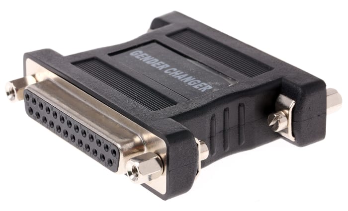 RS PRO D Sub Adapter Female 25 Way D-Sub to Female 25 Way D-Sub
