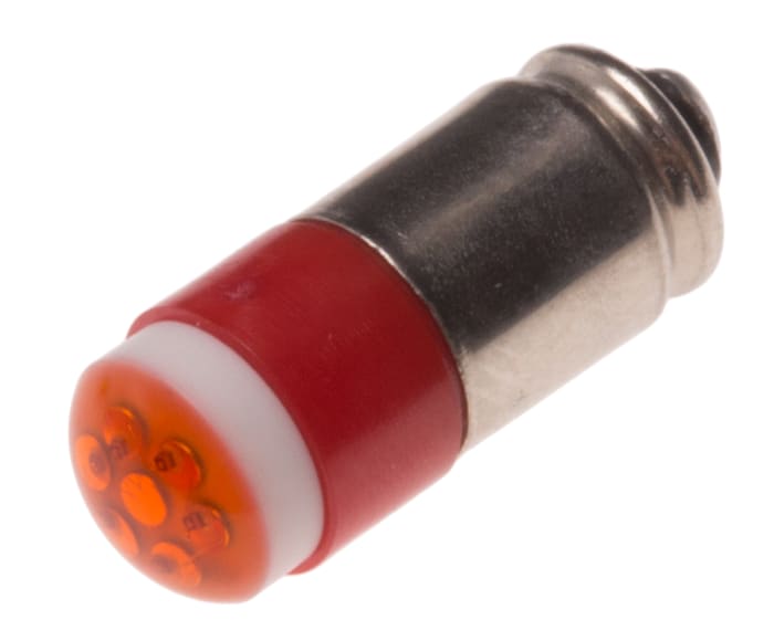 Multi-LED rouge Midget Groove T1 3/4,28V