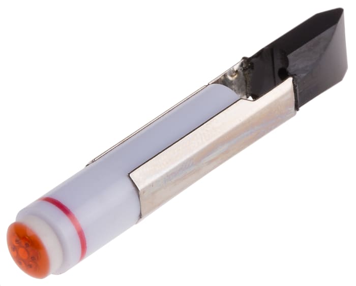 RS PRO Red LED Indicator Lamp, 28V dc, Telephone Slide Base, 6.8mm Diameter, 45mcd