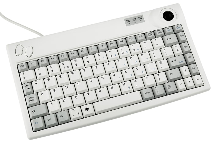 Sejin Wired PS/2 Compact Keyboard, White