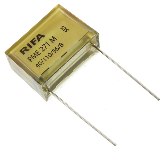 KEMET PME271 Paper Capacitor, 275V ac, ±10%, 470nF, Through Hole