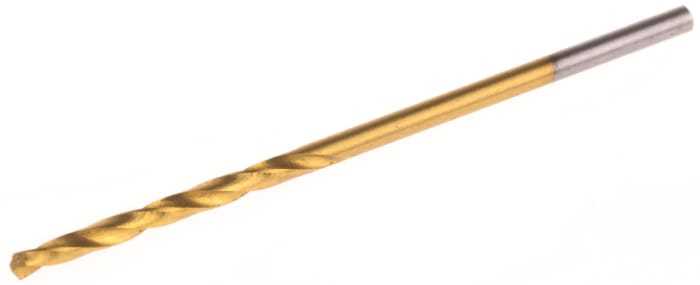 RS PRO HSS Twist Drill Bit, 1.5mm Diameter, 40mm Overall