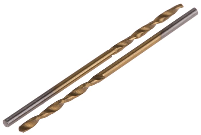 RS PRO HSS Twist Drill Bit, 1.3mm Diameter, 38mm Overall