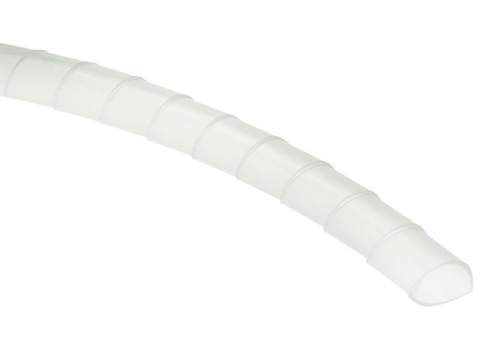 Organizador de cables en espiral HellermannTyton SBPA, PA 6 nylon, Ø máx. 10mm, long. 30m