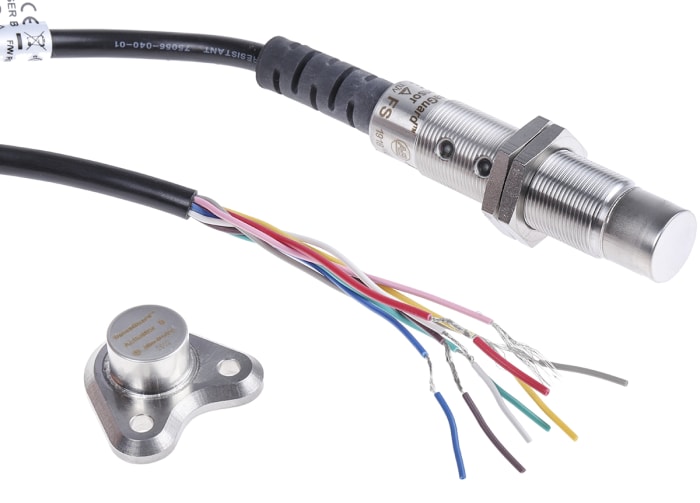 Allen Bradley Guardmaster 440N Series RFID Non-Contact Safety Switch, 24V dc, Stainless Steel Housing, 2NC, 10m Cable