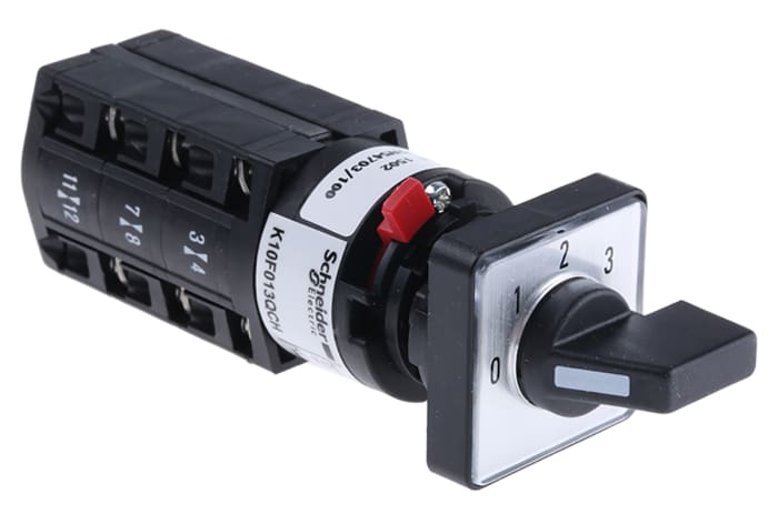 Schneider Electric Changeover Cam Switch, 10A
