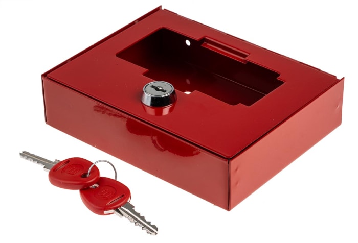 Caja de seguridad para 1 llave con bloqueo por llave Securikey EK1A, montaje en pared