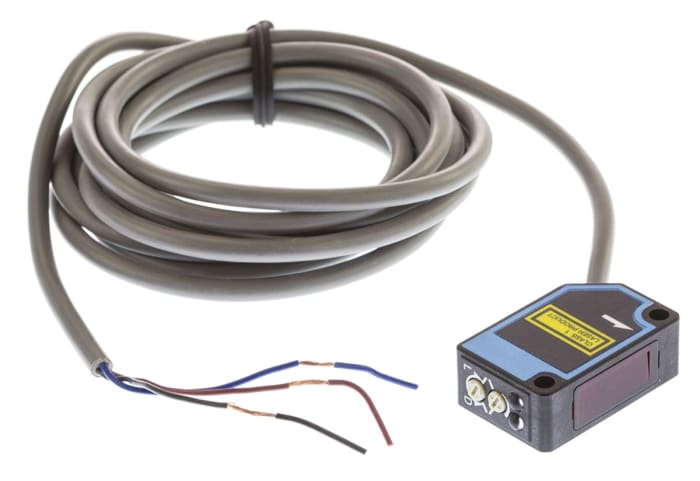 Sick Diffuse Photoelectric Sensor, Block Sensor, 450 mm Detection Range