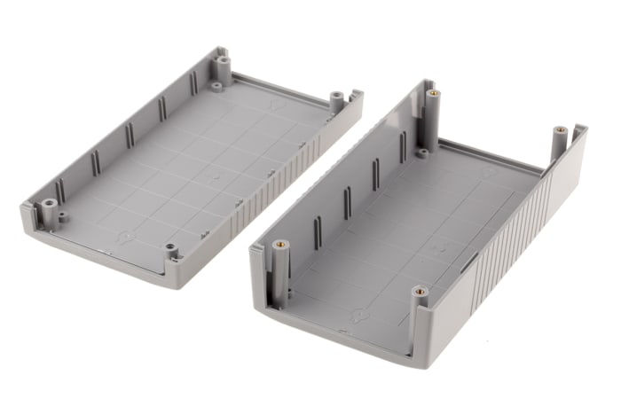 RS PRO Grey ABS Instrument Case, 190 x 100 x 60mm