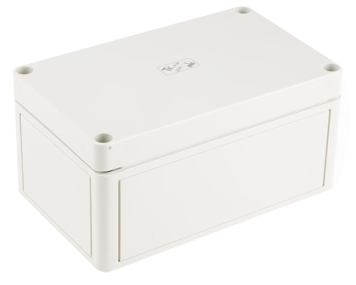 Spelsberg TK Series Grey Polystyrene Enclosure, IP66, Grey Lid, 180 x 110 x 90mm