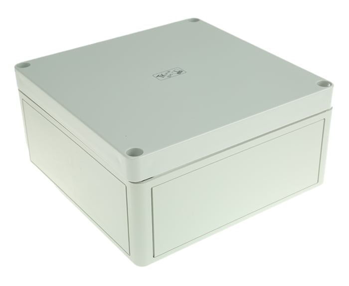 Spelsberg TK PS Series Grey Polystyrene Enclosure, IP66, Grey Lid, 182 x 180 x 90mm