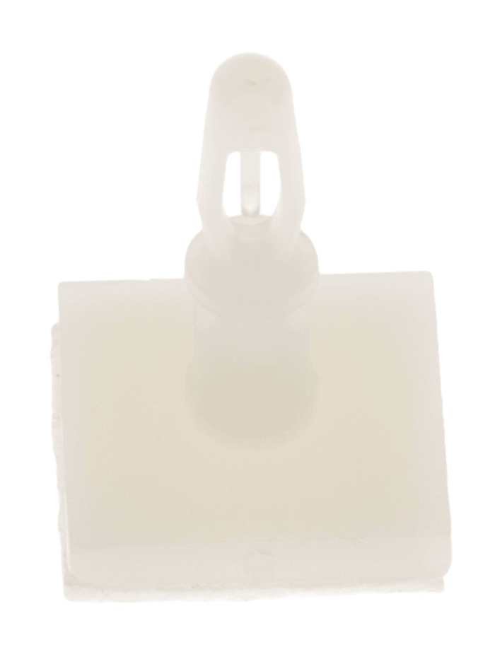 LCBSBM-6-01 ART, 9.5mm High Nylon PCB Support for 3.18mm PCB Hole, 12.7 x 12.7mm Base