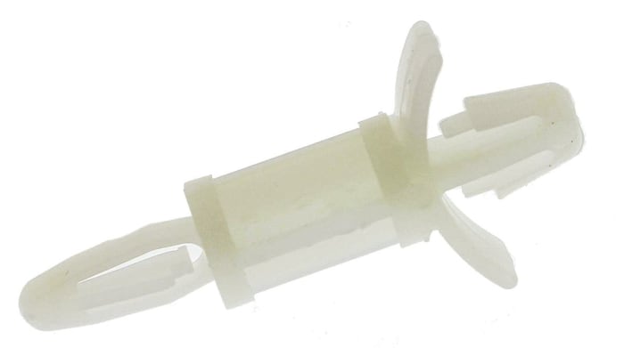 LCBS-8-01, 12.7mm High Nylon PCB Support Pillar for 4mm PCB Hole, 5.6mm Base