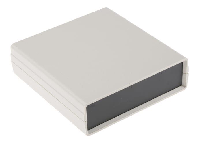 Boîtier d'instrumentation RS PRO en ABS Blanc, dim. ext. 134 x 129 x 38mm