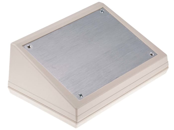 Pouzdro počítače zešikmená přední strana Bílá ABS 127.37 x 178.14 x 73.56mm