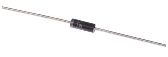 onsemi 8.89 x 3.68 x 3.68mm Jednoduchý 1N5360BG +200 °C 5 W 500nA 4Ω -65 °C Průchozí otvor 25V 1, DO-15, počet kolíků: