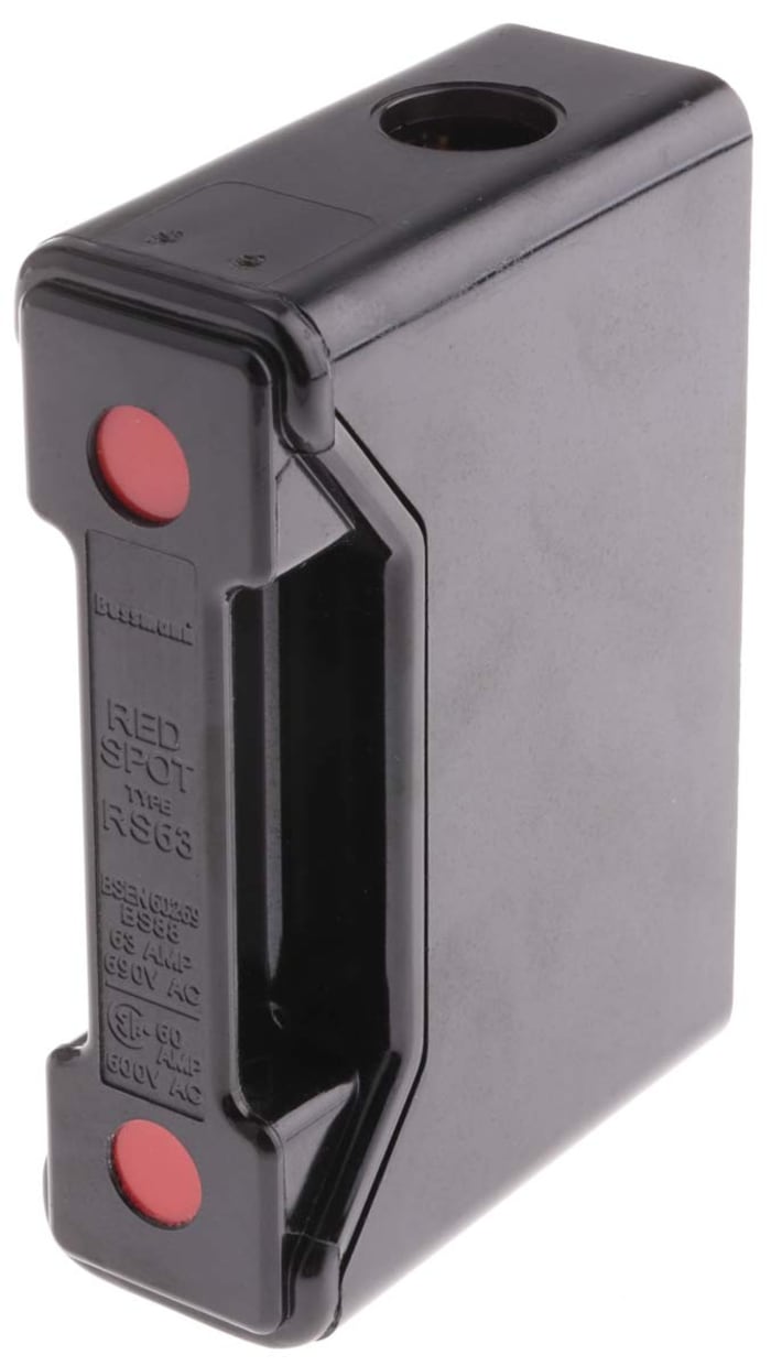 Eaton 50A Rail Mount Fuse Holder for 2 Fuse