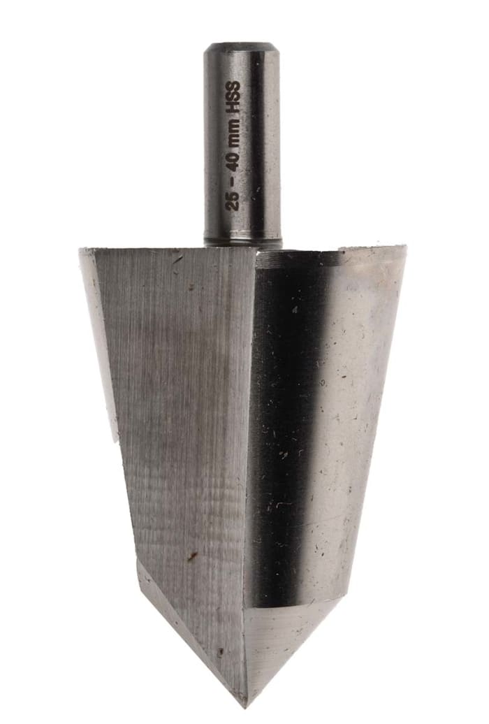 RS PRO HSS Cone Cutter 25mm x 40mm