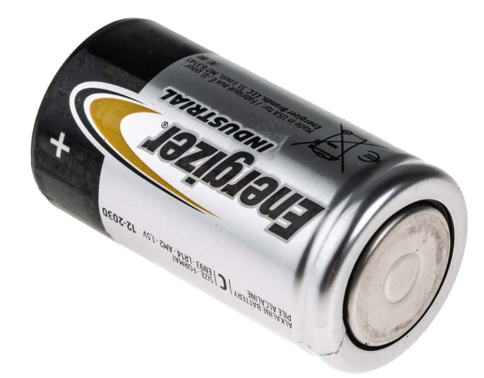 ENERGIZER 1.5V LR14 Type C alkaline batteries