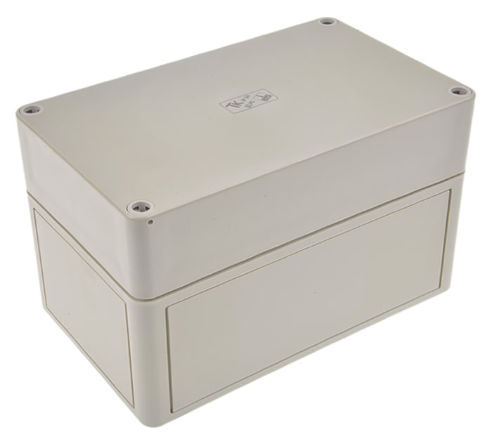 Spelsberg TK Series Grey Polystyrene Enclosure, IP66, Grey Lid, 180 x 110 x 111mm