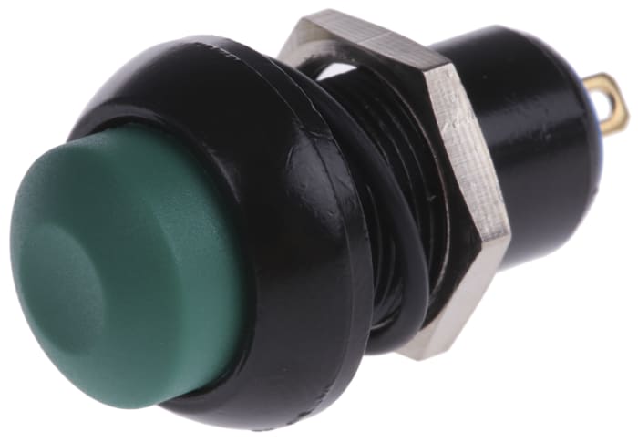 APEM Push Button Switch, Latching, Panel Mount, 13.6mm Cutout, 28V dc, IP67