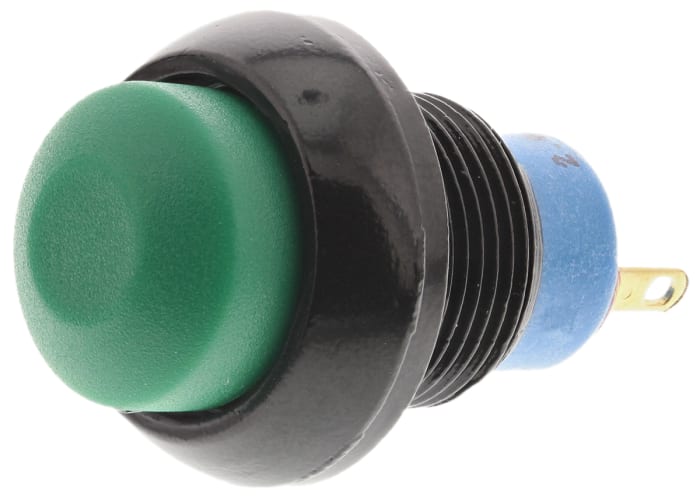 APEM Push Button Switch, Momentary, Panel Mount, 13.6mm Cutout, SPST, 28V dc, IP67