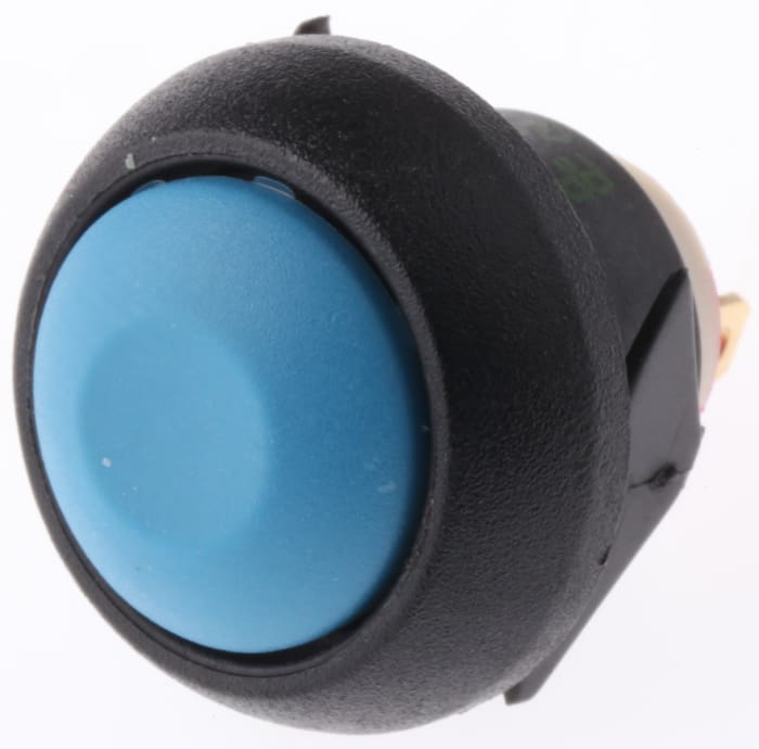 APEM Miniature Push Button Switch, Momentary, Panel Mount, 12.2mm Cutout, SPST, 32V ac, IP67