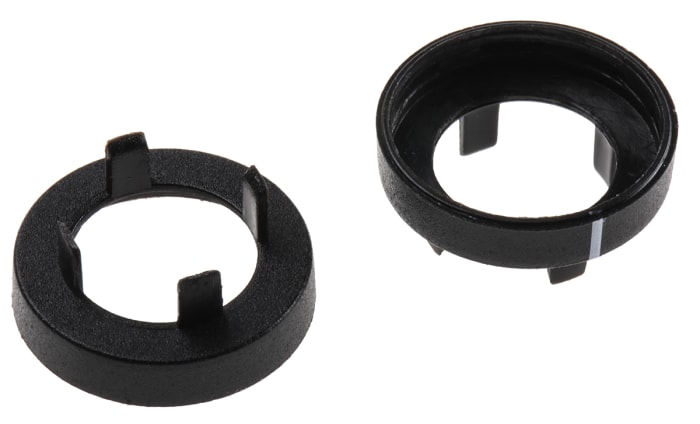 Sifam 15.5mm Black Nut Cover, N151-BLK