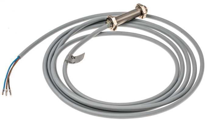 Turck Inductive Threaded Barrel Proximity Sensor, M8, 2 mm Detection, PNP NO, 10 → 30 V dc