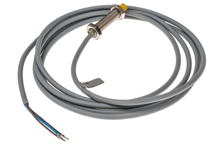 Turck Inductive Threaded Barrel Proximity Sensor, M8, 6 mm Detection, PNP NO, 10 → 30 V dc