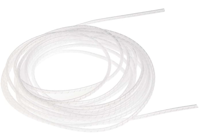 RS PRO Spiral Wrap, I.D 1.5mm 10mm Polyethylene